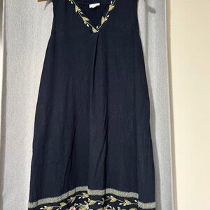 J.Jill midi summer dress 60%cotton 40%modal rayon